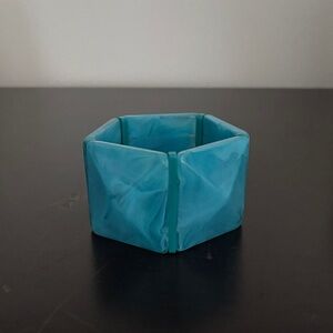 Turquoise Hexagonal Bracelet